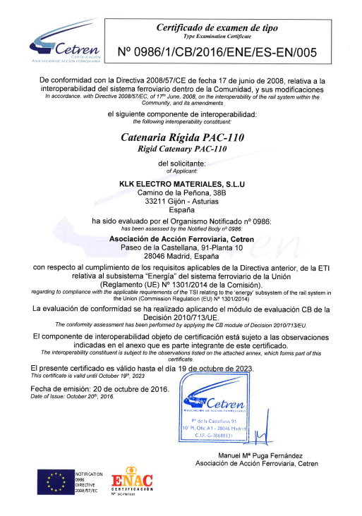 Certificado eti