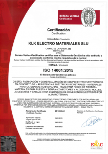 ISO 14001 | KLK