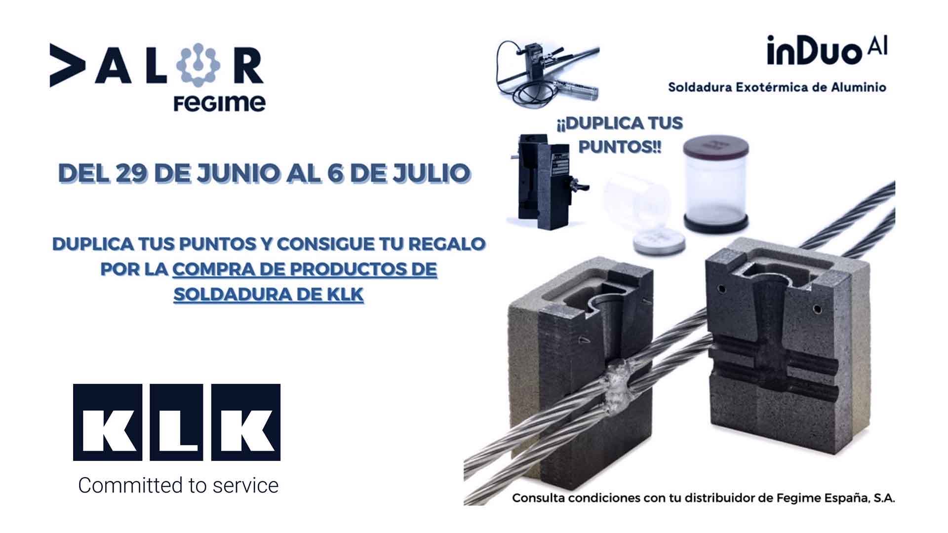 Campaña punto Fegime productos KLK