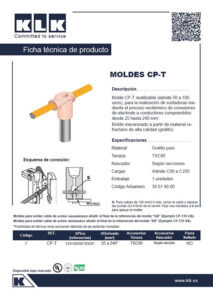 Ficha técnica molde CP-T