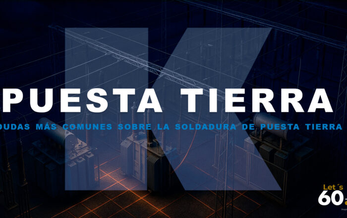 Puesta a tierra con soldadura exotérmica